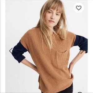 Madewell thompson colorblock sweater. Size small. Only worn a few times